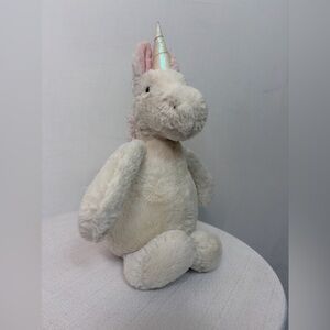 Jellycat London Cream Unicorn Plush Stuffed Animal 13”(F102)